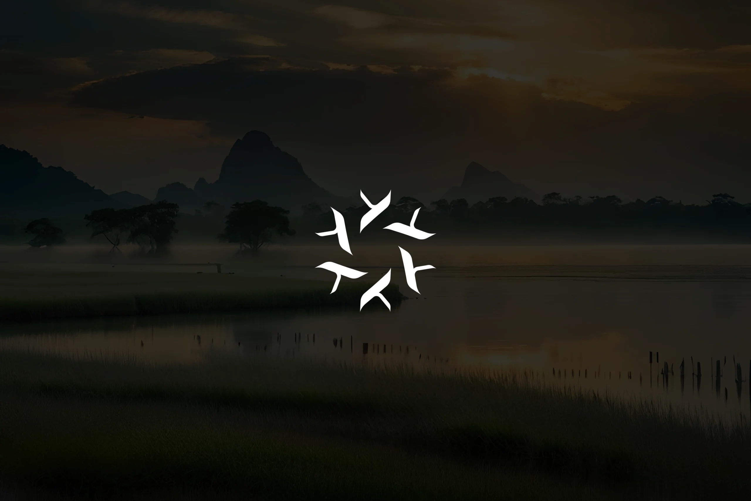 Photo montrant un paysage immersif pour l'identité visuelle d'Xplore, agence de voyages
