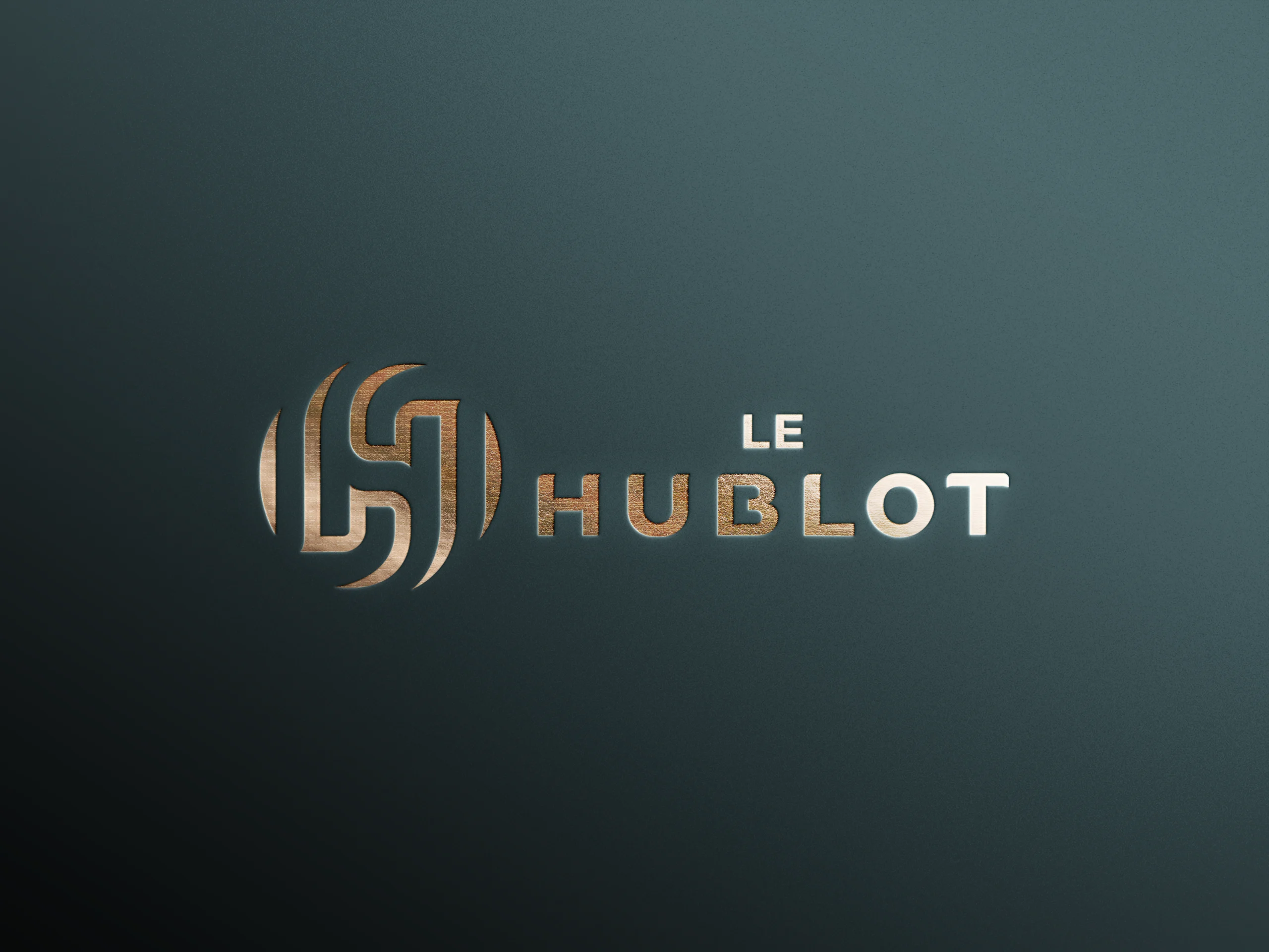Mockup avec le logo, identité visuelle le Hublot